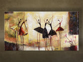 Quadro murale dipinto a mano DANZATORI