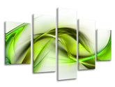 Pittura murale in 5 parti ABSTRAKT