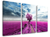 Pittura murale in 3 parti TREES