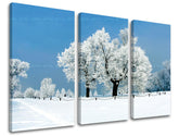 Pittura murale in 3 parti TREES