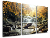 Pittura murale 3 parti WATERFALLS