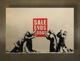 L'immagine su tela 1 pezzo Street ART - Banksy