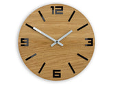 Orologio da parete in legno ARABIC Nero