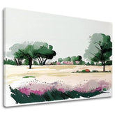 Paesaggio su tela Mondo di colori favolosi - immagine 2