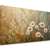 Pittura danza bianca di fiori | rifinito a mano dall'artista - immagine 2