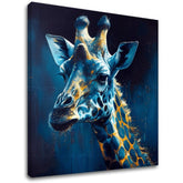 Pittura decorativa su tela - PREMIUM ART - Towering Majesty of Giraffe - immagine 2