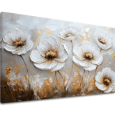 Pittura di fiori danzanti | rifinito a mano dall'artista - immagine 2