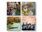 Pittura murale COLLAGE 4 parti