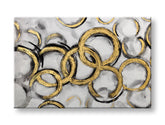 Quadro dipinto a mano per parete ASTRATTO 90x60 cm – prospettiva 3D su tela con cornice in legno | 100% originale | acrilico su tela ARTMIE | Papilora.sk
