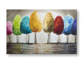 Pittura murale dipinta TREES 1 parte