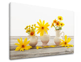 Pittura murale FIORI GIALLI_169-11 - immagine 5