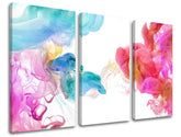 Pittura murale in 3 parti ABSTRAKT