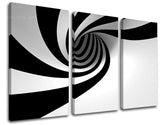 Pittura murale in 3 parti ABSTRAKT