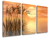 Pittura murale in 3 parti ABSTRAKT