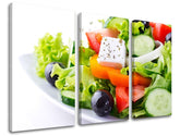 Pittura murale in 3 parti CUCINA