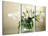 Pittura murale in 3 parti FIORI
