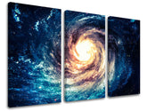 Pittura murale in 3 parti UNIVERSE