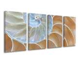 Pittura murale in 4 parti ABSTRAKT