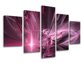 Pittura murale in 5 parti ABSTRAKT
