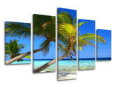 Pittura murale in 5 parti BEACH