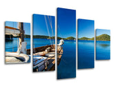 Pittura murale in 5 parti BEACH