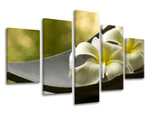 Pittura murale in 5 parti FENG SHUI