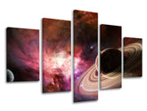 Pittura murale in 5 parti UNIVERSE