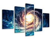 Pittura murale in 5 parti UNIVERSE