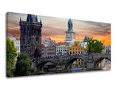 Pittura murale Panorama CITTÀ PRAGUE