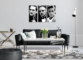 Pittura POP Art stampata GODFATHER 3 parti