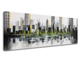 Pittura su tela CITY - immagine 2