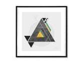 Poster da parete Astrazione istantanea / Dan Johannson