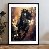 Poster da parete con effetto EXTRA - La cavalcata delle valchirie