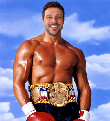 Quadro da foto come leggenda – il cliente come Rocky Balboa