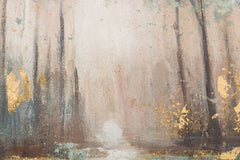 Quadro dipinto a mano Alberi 80x120 cm