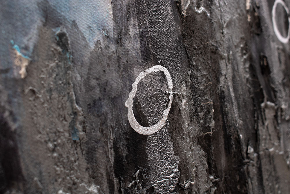 Quadro murale dipinto ABSTRAKT 1 parte - immagine 5