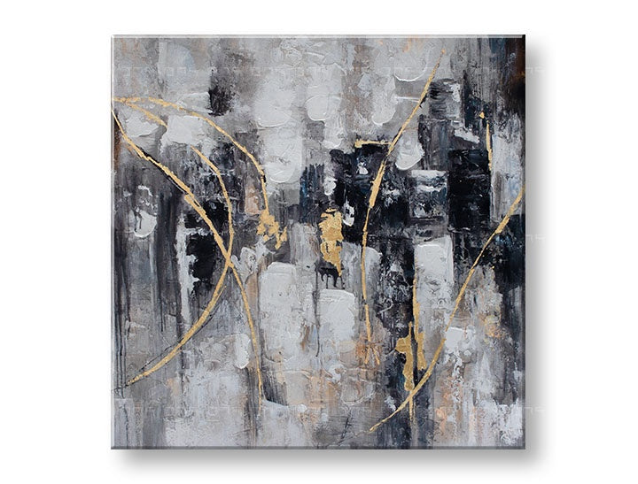 Quadro murale dipinto ABSTRAKT 1 parte - immagine 2