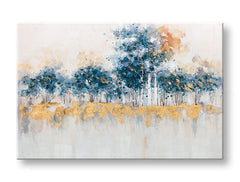 Quadro dipinto a mano per parete ASTRATTO 90x60 cm – prospettiva 3D della tela su cornice di legno | 100% originale | acrilico su tela ARTMIE | Papilora.sk