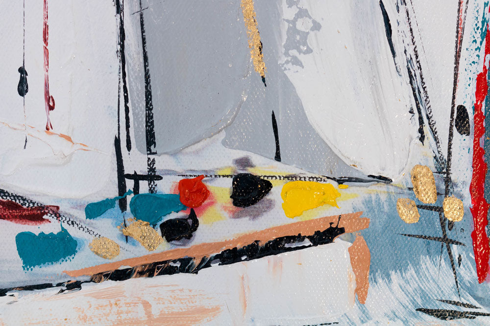 Quadro murale dipinto ABSTRAKT 1 parte - immagine 6