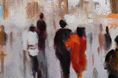 Quadro murale dipinto CITY 1 parte - immagine 4