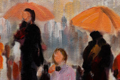 Quadro murale dipinto CITY 1 parte - immagine 6
