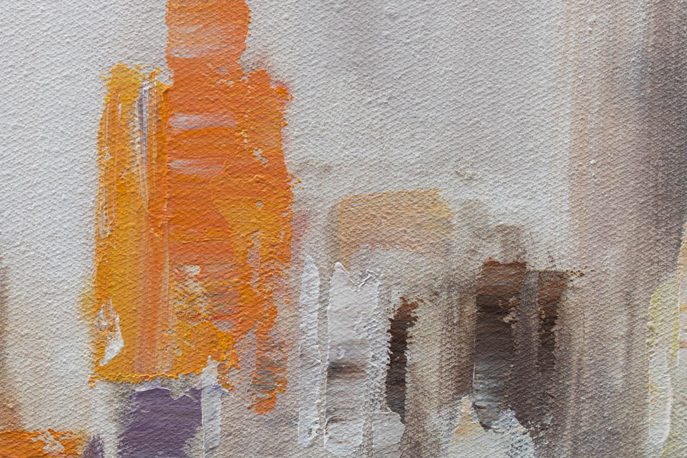 Quadro murale dipinto CITY 1 parte