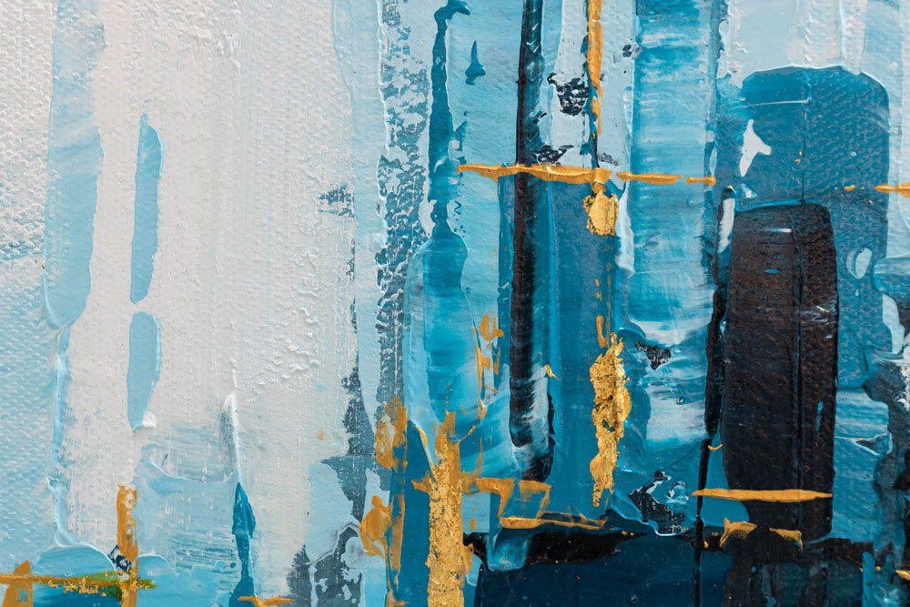 Quadro murale dipinto CITY 1 parte - immagine 5