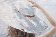Quadro murale dipinto DONNA E ALTRO 1 parte - immagine 5
