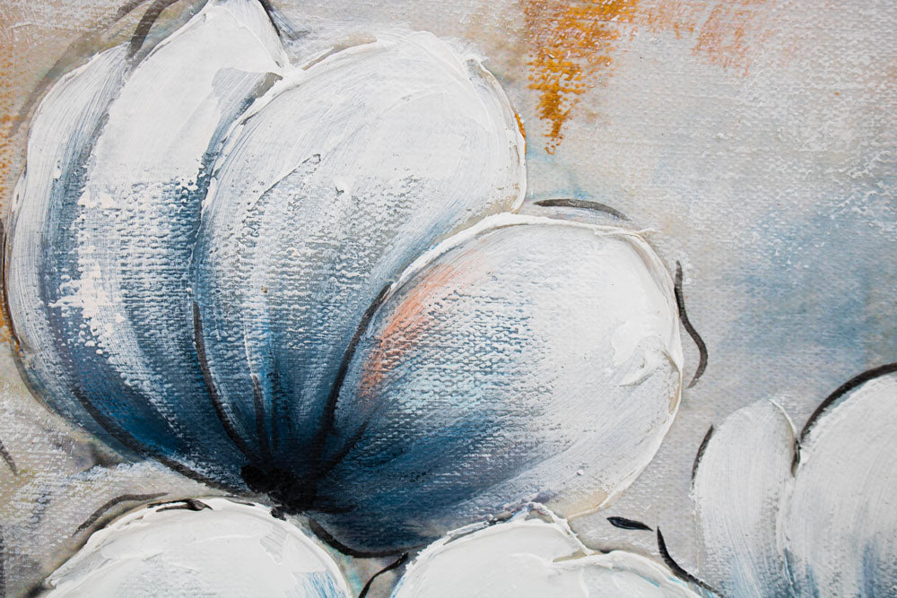 Quadro murale dipinto FIORI 1 parte - immagine 5