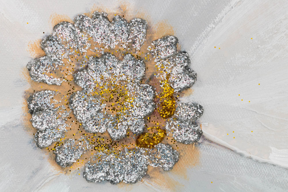 Quadro murale dipinto FIORI 1 parte - immagine 5