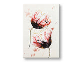 Quadro dipinto a mano per parete FIORI 60x90 cm – prospettiva 3D su telaio in legno | 100% originale | acrilico su tela ARTMIE | Papilora.sk
