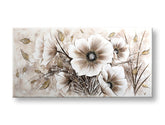 Quadro murale dipinto FIORI 1 parte