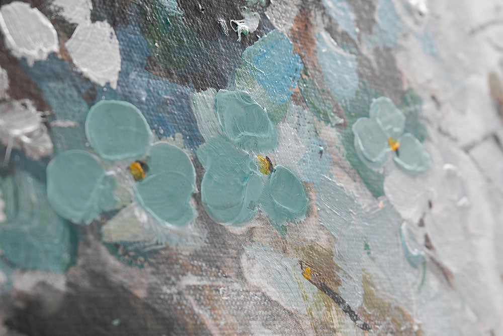 Quadro murale dipinto FIORI IN VASO 1 parte - immagine 6
