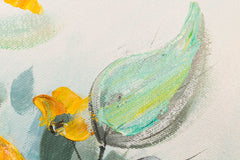 Quadro murale dipinto FIORI IN VASO 1 pezzo - immagine 4